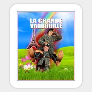 La Grande Vadrouille Sticker